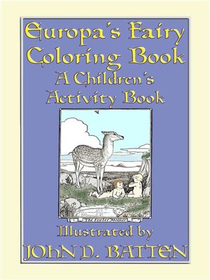 cover image of EUROPA'S FAIRY TALES COLORING BOOK--A Children's Activity Book